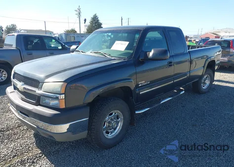 2004 Chevrolet Silverado 2500Hd Ls from USA, damaged, VIN 1GCHK29124E144002
